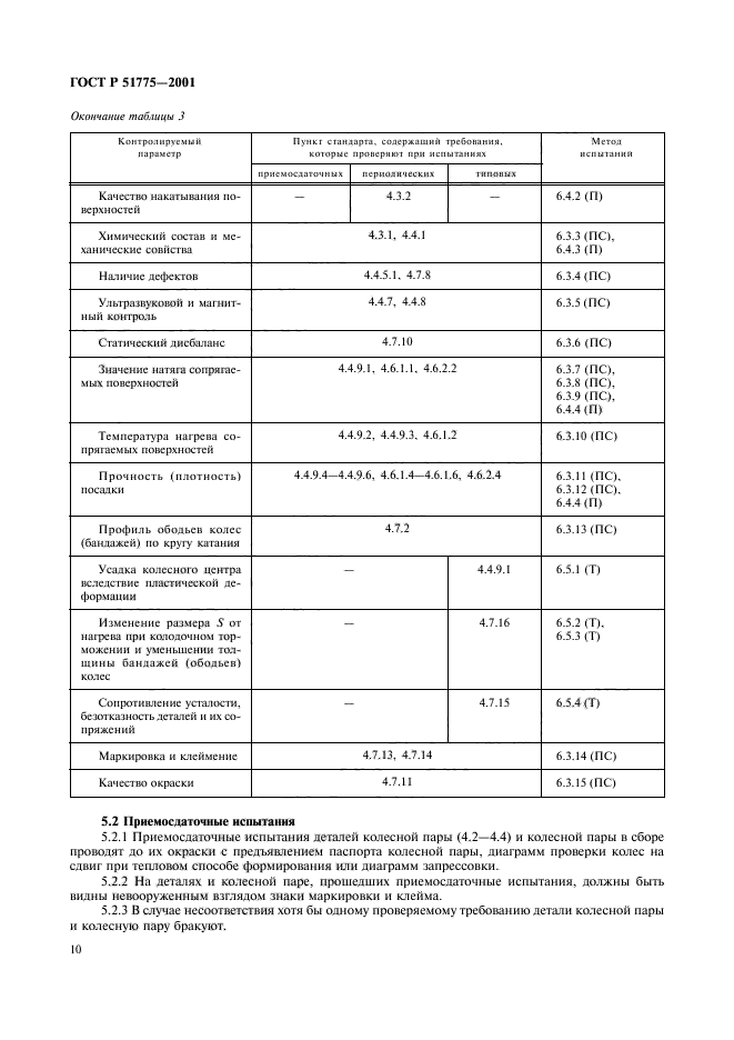 ГОСТ Р 51775-2001,  13.