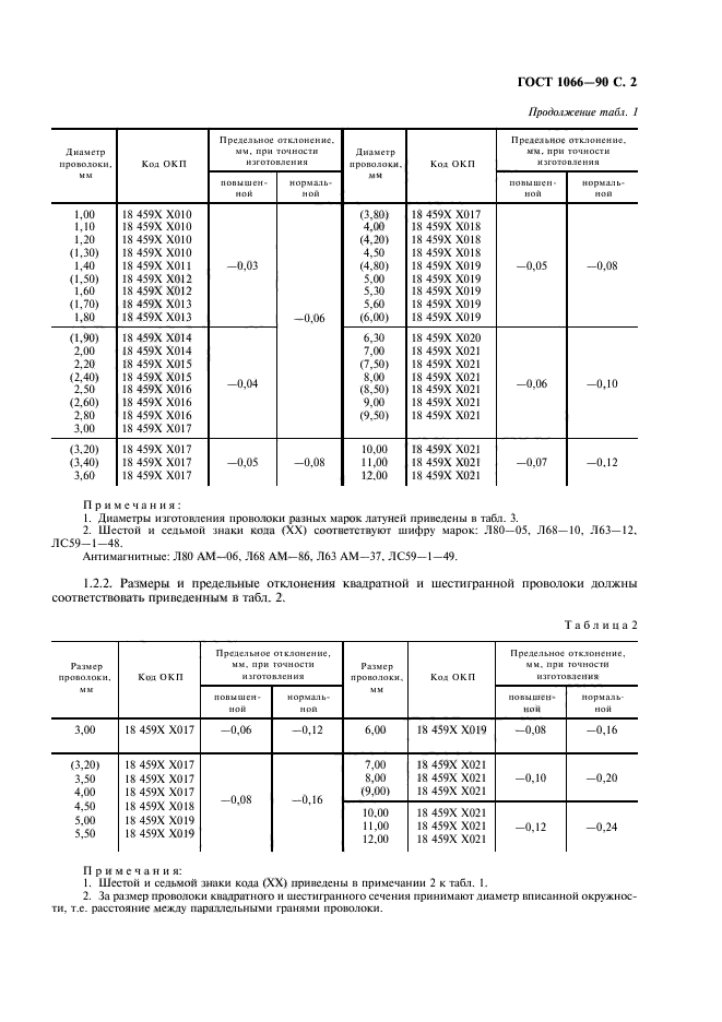 ГОСТ 1066-90,  3.