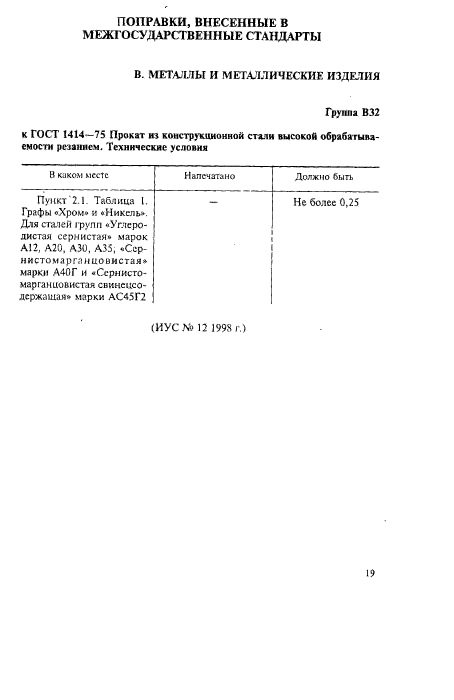 ГОСТ 1414-75,  18.