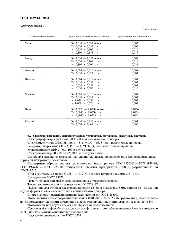 ГОСТ 1429.14-2004,  7.