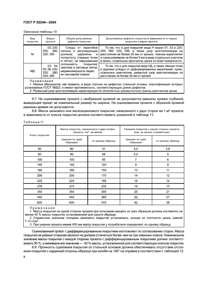 ГОСТ Р 52246-2004,  11.