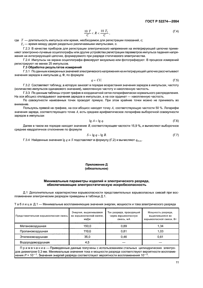 ГОСТ Р 52274-2004,  15.