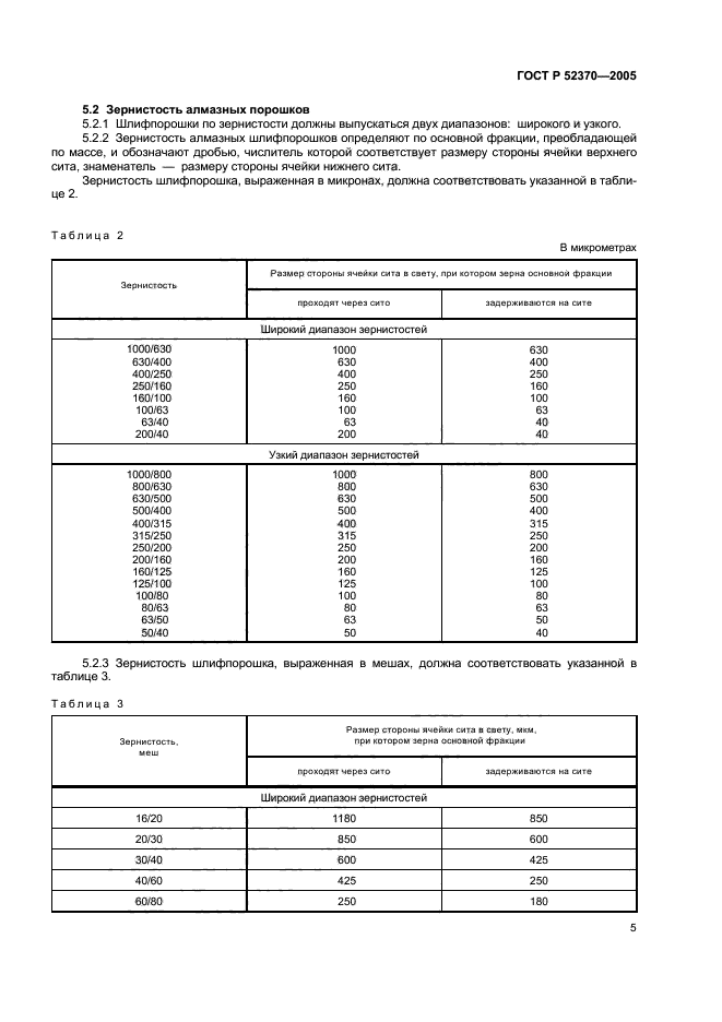 ГОСТ Р 52370-2005,  10.