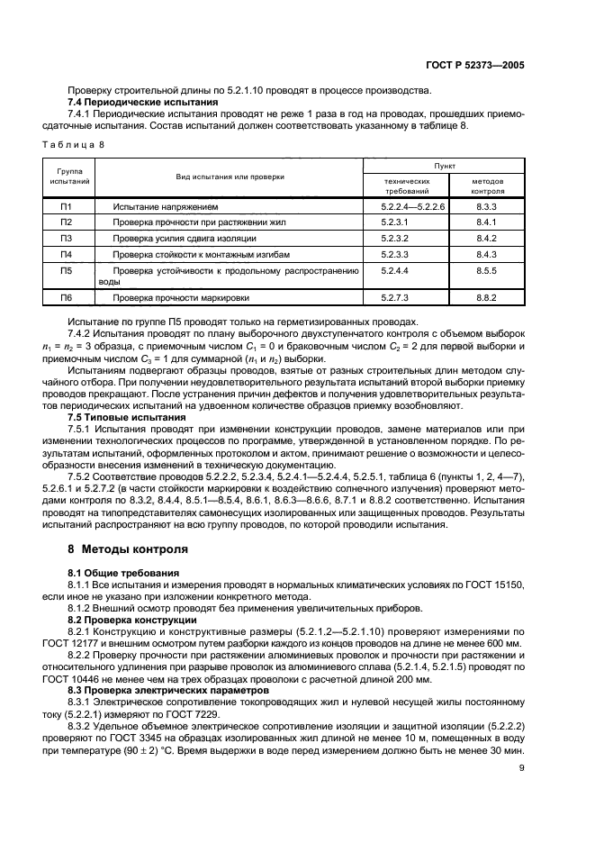 ГОСТ Р 52373-2005,  12.