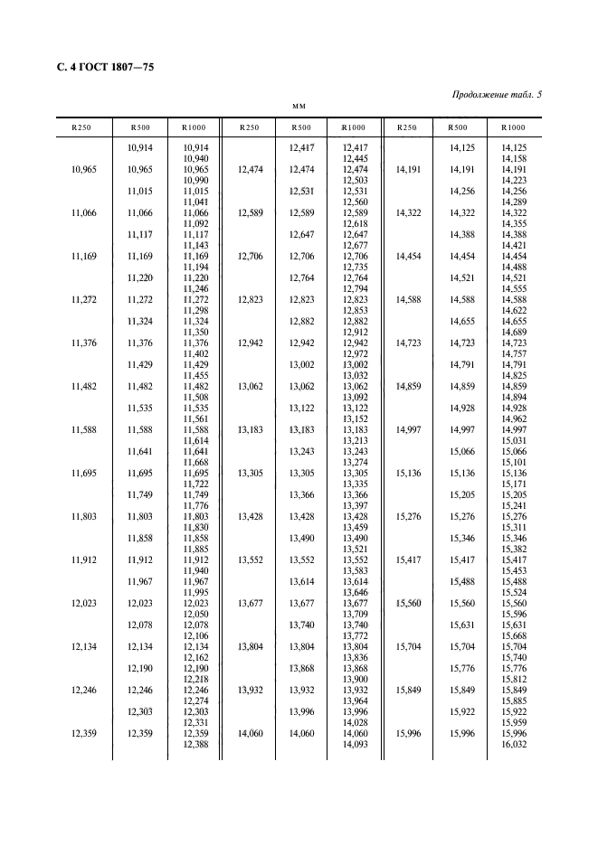 ГОСТ 1807-75,  5.