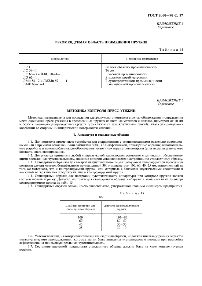 ГОСТ 2060-90,  19.