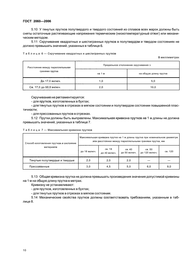 ГОСТ 2060-2006,  13.
