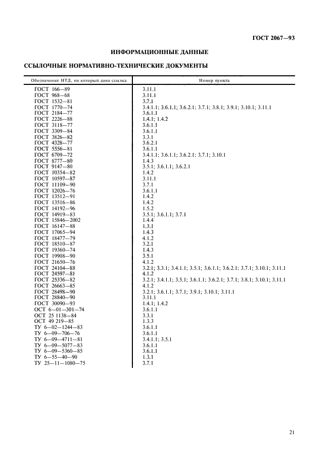 ГОСТ 2067-93,  23.