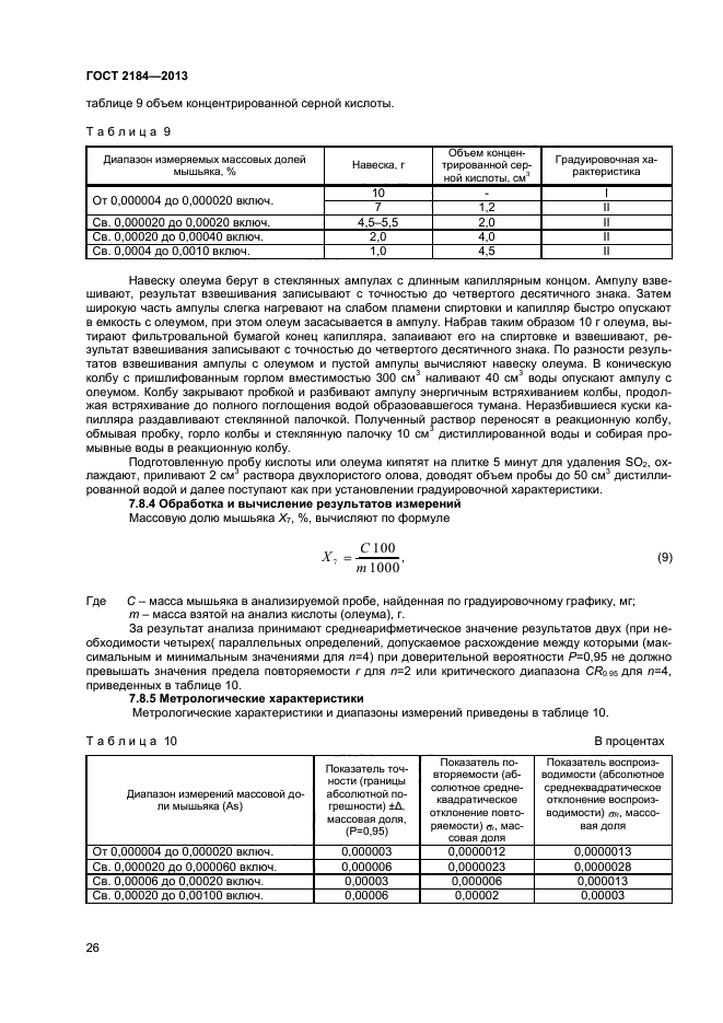 ГОСТ 2184-2013,  28.