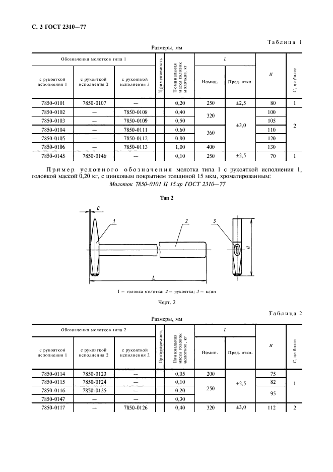 ГОСТ 2310-77,  4.