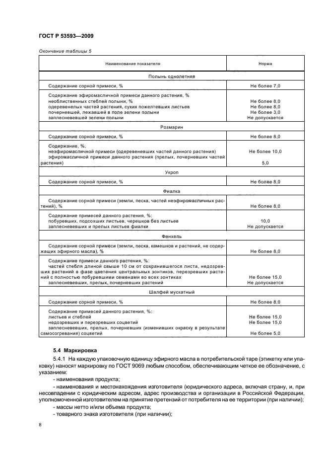 ГОСТ Р 53593-2009,  12.