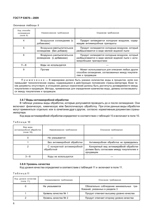 ГОСТ Р 53670-2009,  11.