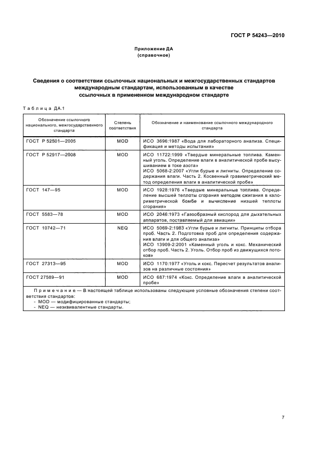 ГОСТ Р 54243-2010,  11.