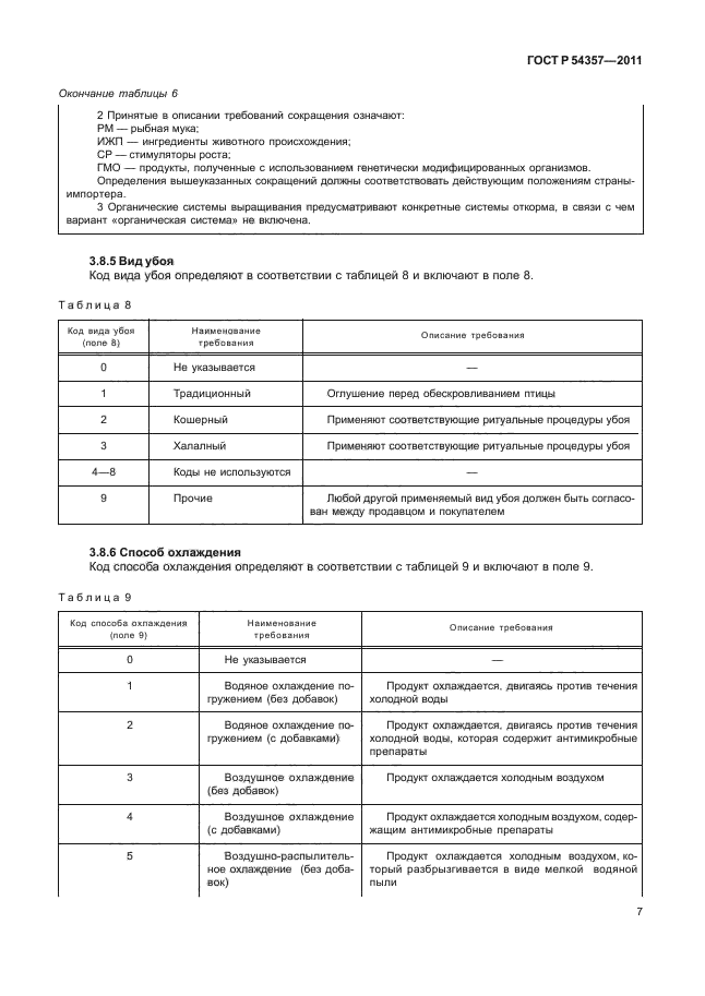 ГОСТ Р 54357-2011,  11.