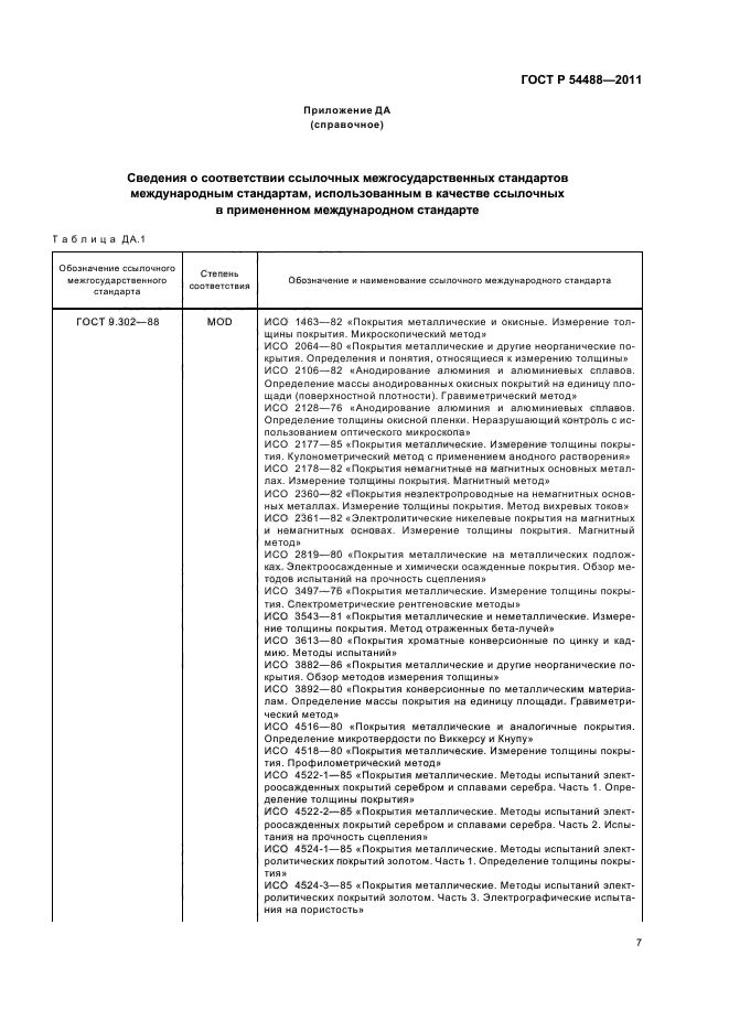 ГОСТ Р 54488-2011,  11.