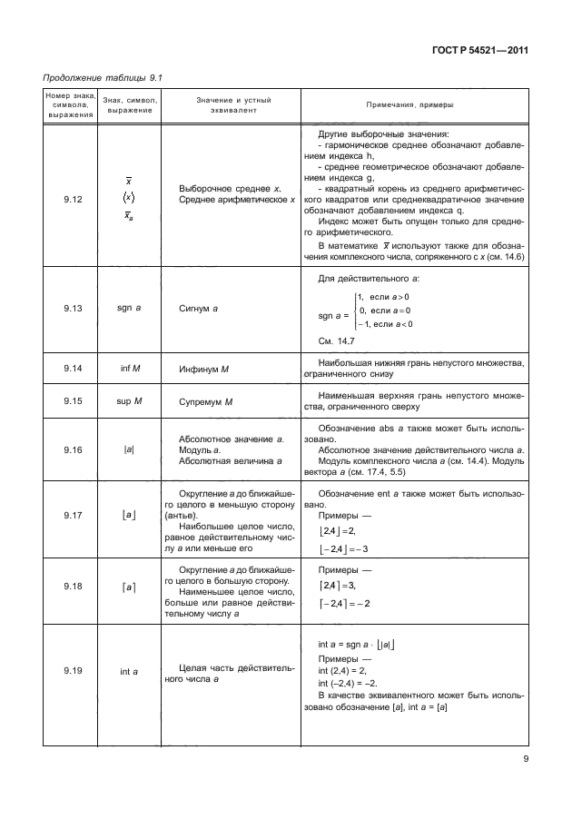 ГОСТ Р 54521-2011,  13.