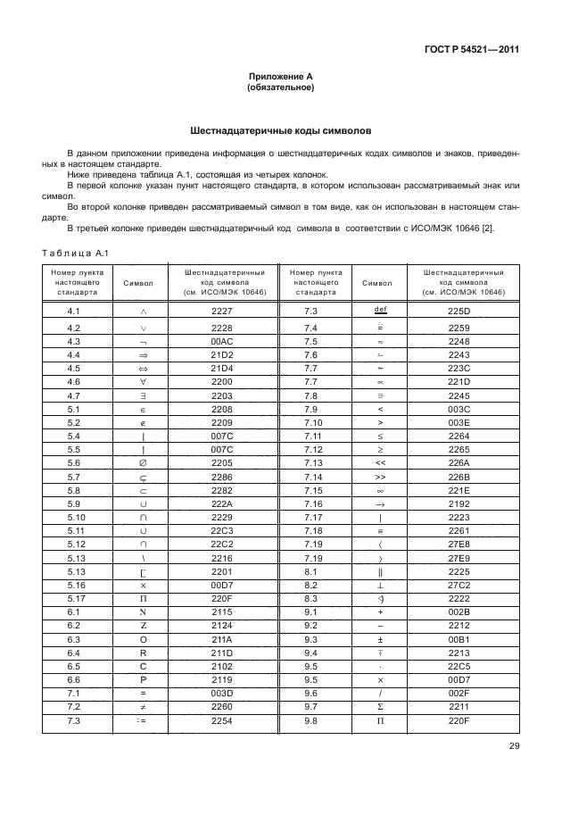 ГОСТ Р 54521-2011,  33.