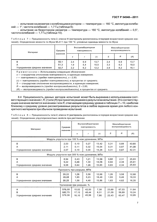 ГОСТ Р 54548-2011,  11.