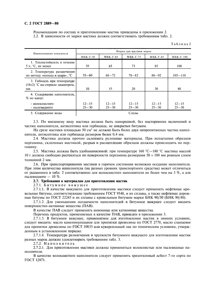 ГОСТ 2889-80,  3.