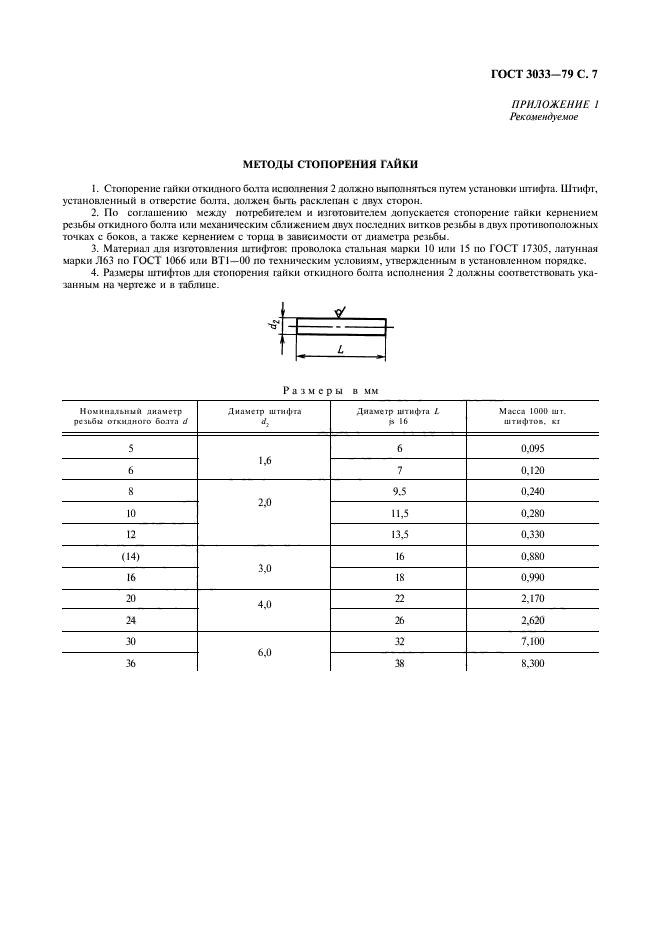 ГОСТ 3033-79,  8.