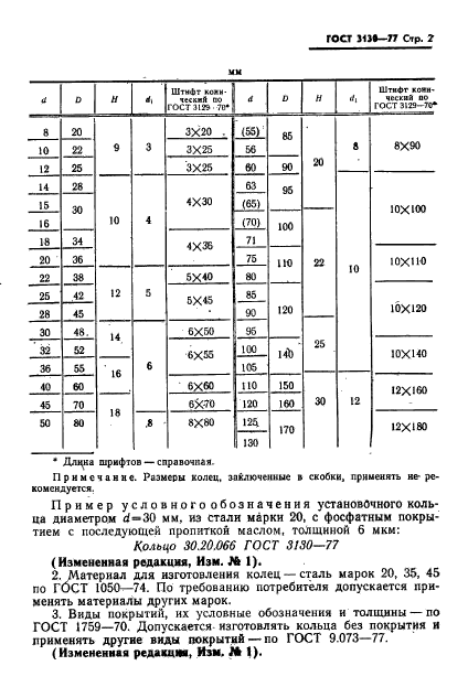 ГОСТ 3130-77,  3.