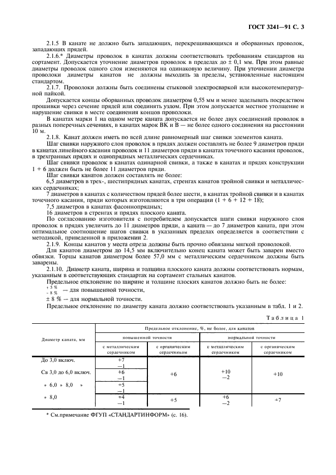 ГОСТ 3241-91,  4.