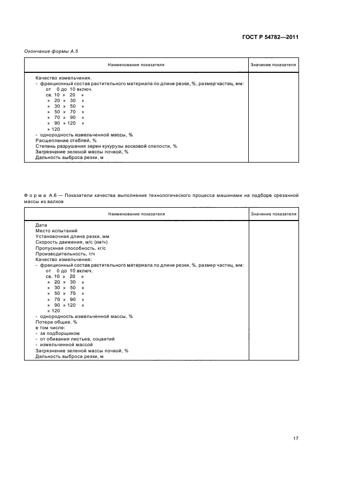ГОСТ Р 54782-2011,  21.