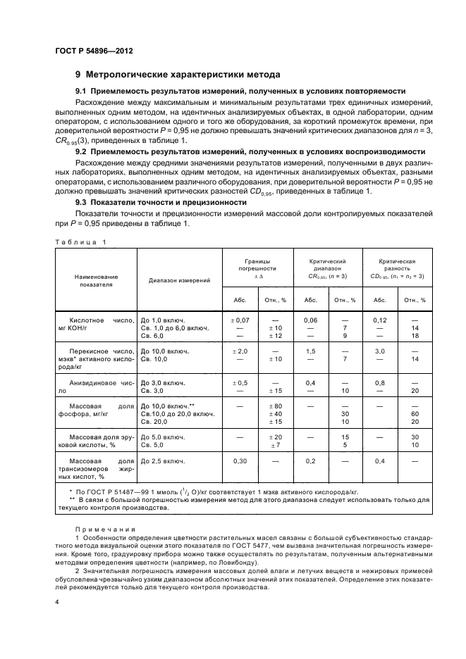 ГОСТ Р 54896-2012,  8.