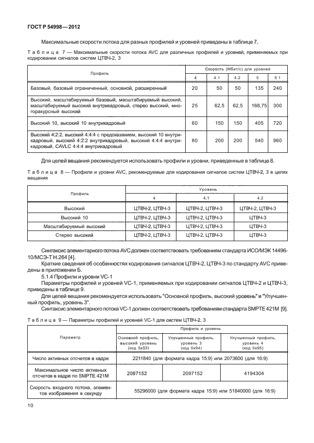 ГОСТ Р 54998-2012,  14.