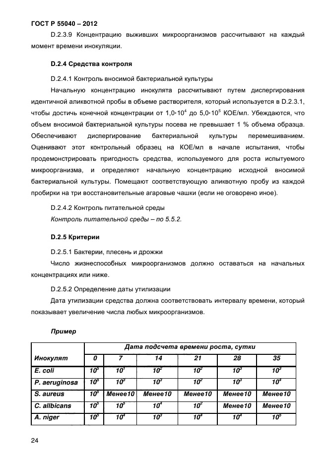 ГОСТ Р 55040-2012,  30.