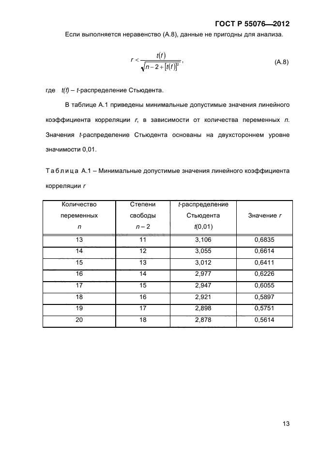 ГОСТ Р 55076-2012,  17.