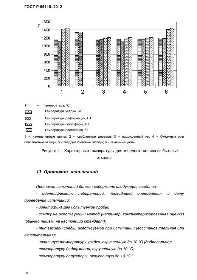 ГОСТ Р 55118-2012,  14.