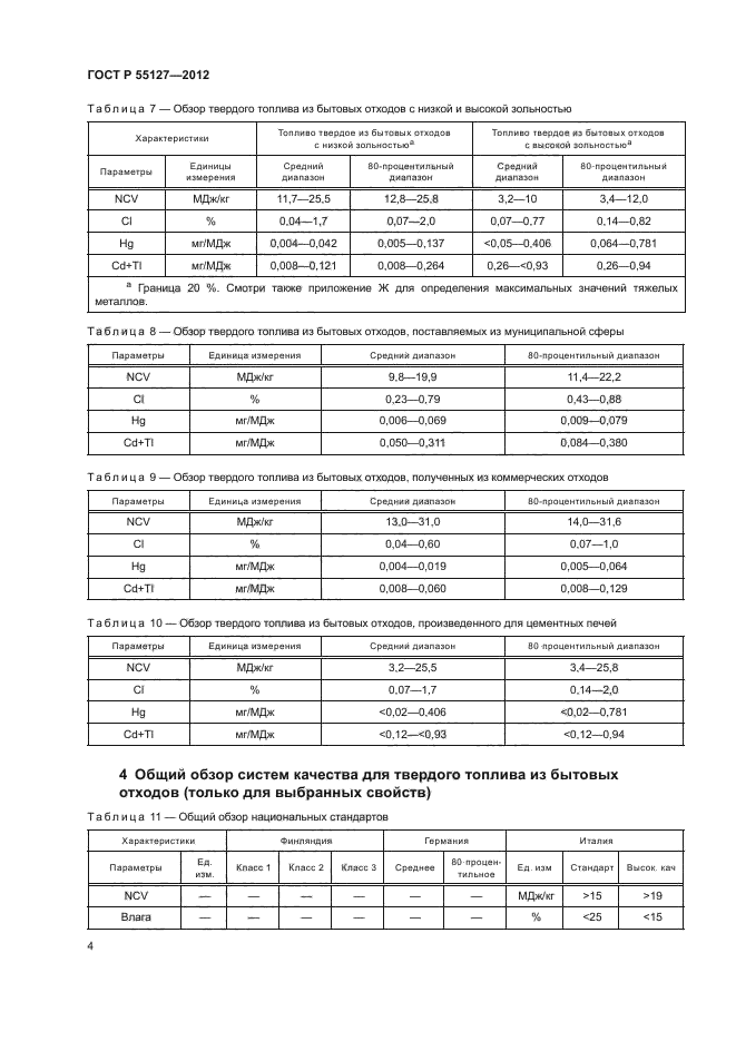ГОСТ Р 55127-2012,  8.