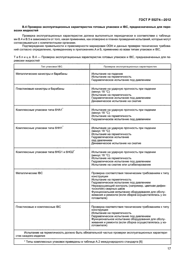 ГОСТ Р 55274-2012,  21.