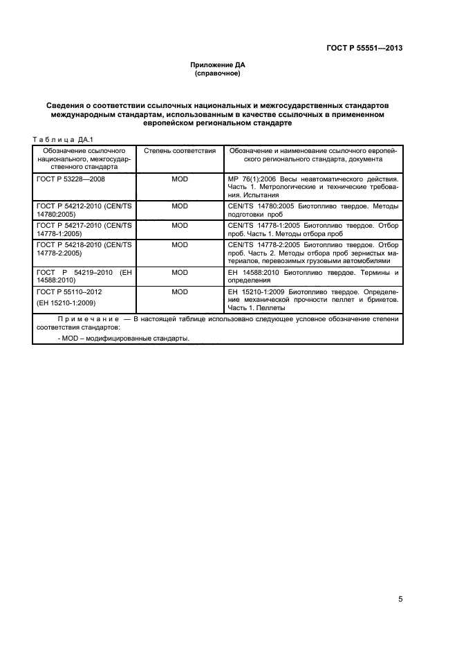 ГОСТ Р 55551-2013,  9.
