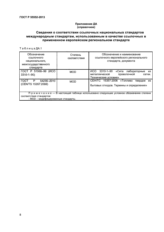 ГОСТ Р 55552-2013,  10.