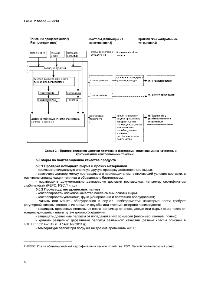 ГОСТ Р 55553-2013,  9.