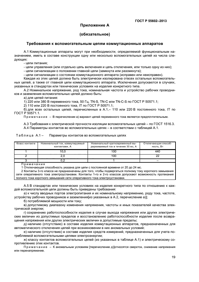 ГОСТ Р 55602-2013,  21.