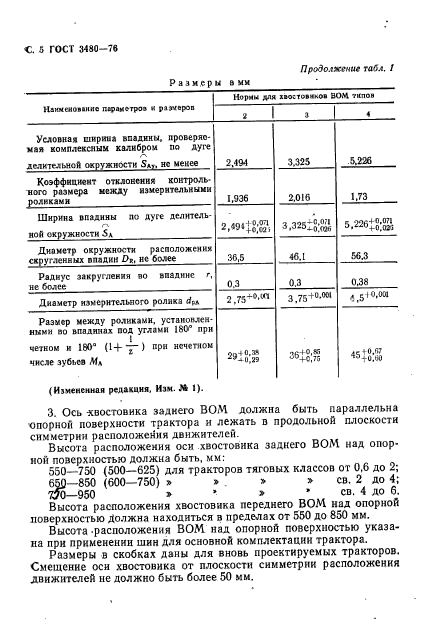 ГОСТ 3480-76,  6.