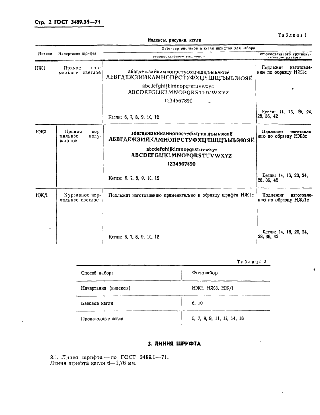 ГОСТ 3489.31-71,  4.