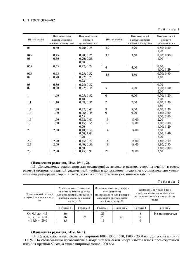 ГОСТ 3826-82,  4.