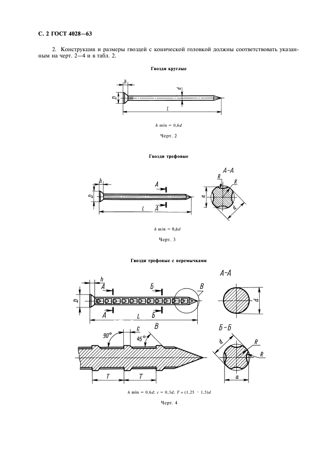 ГОСТ 4028-63,  3.