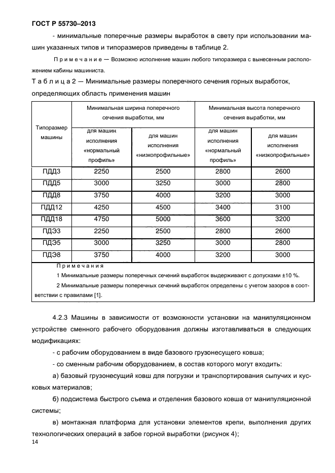 ГОСТ Р 55730-2013,  17.