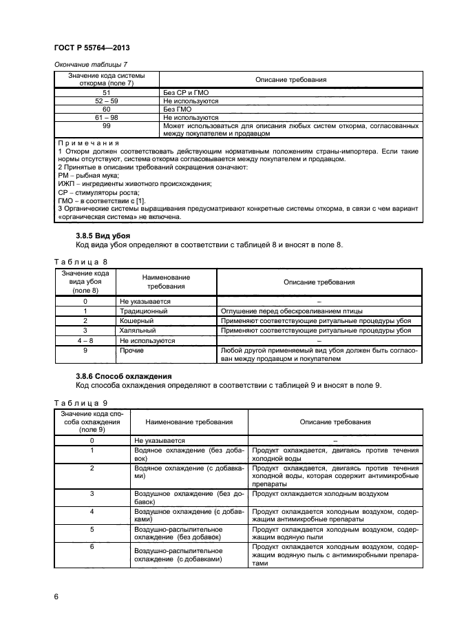 ГОСТ Р 55764-2013,  9.
