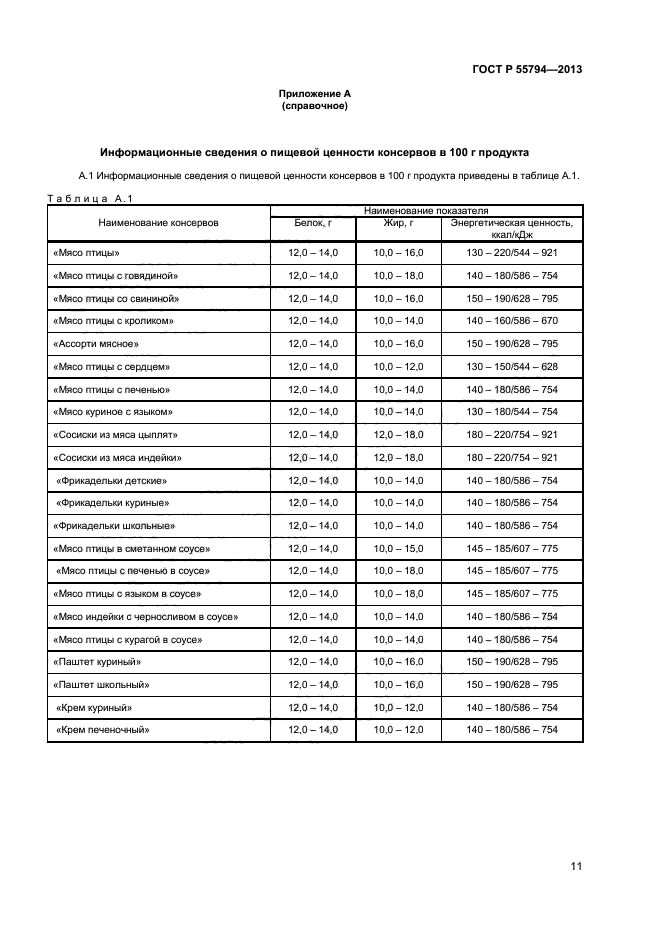 ГОСТ Р 55794-2013,  13.