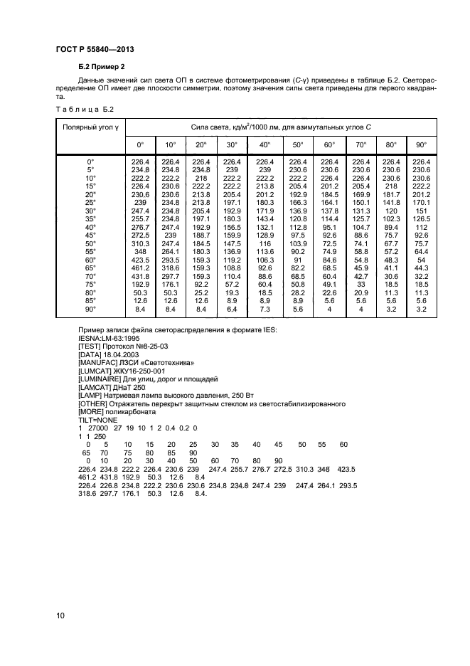 ГОСТ Р 55840-2013,  12.