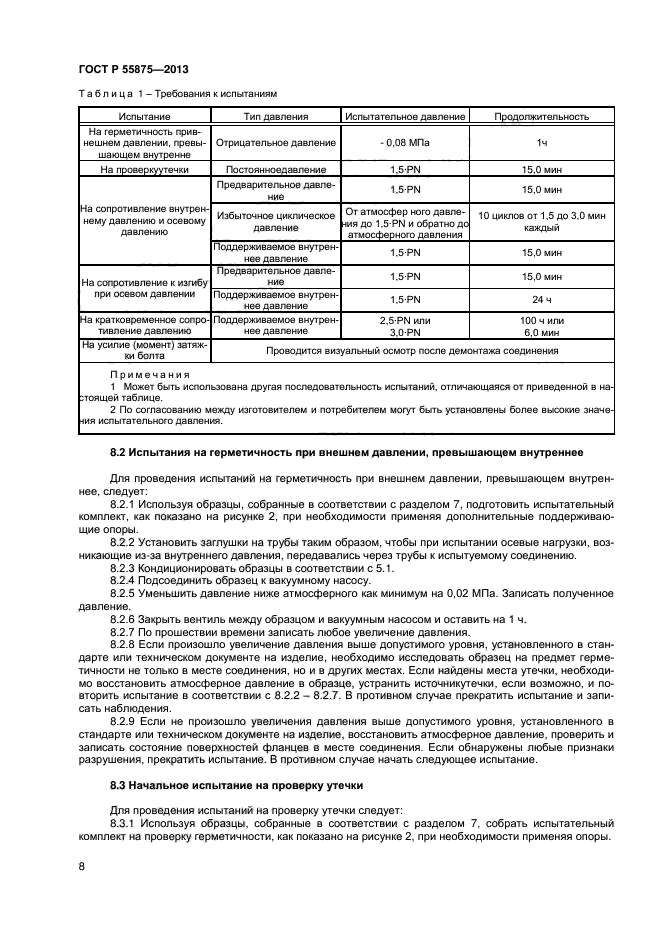 ГОСТ Р 55875-2013,  11.