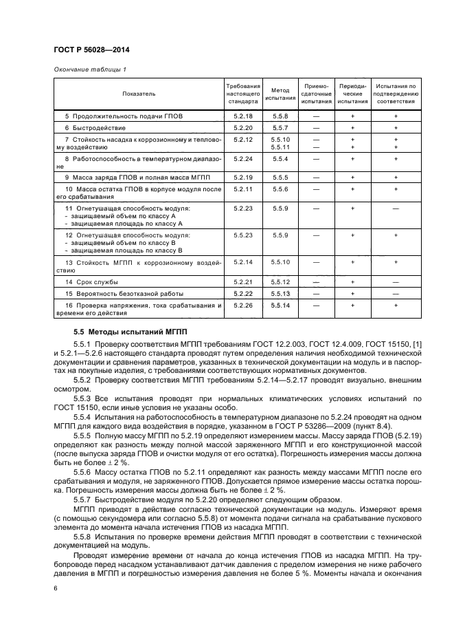 ГОСТ Р 56028-2014,  9.