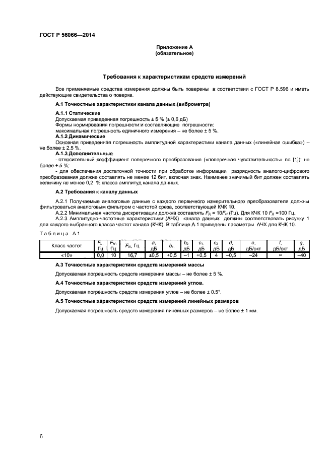 ГОСТ Р 56066-2014,  8.