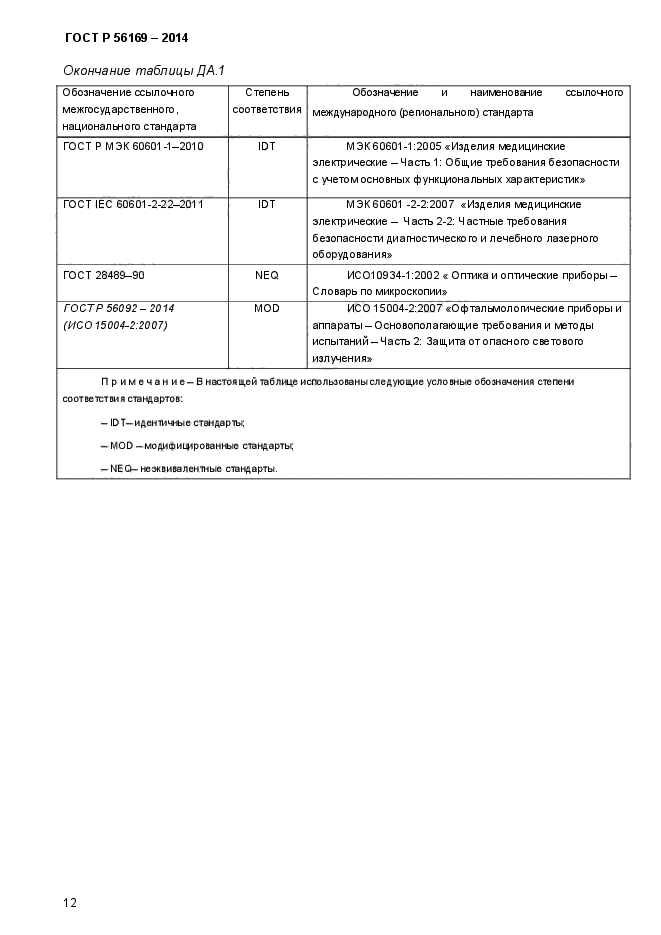 ГОСТ Р 56169-2014,  16.